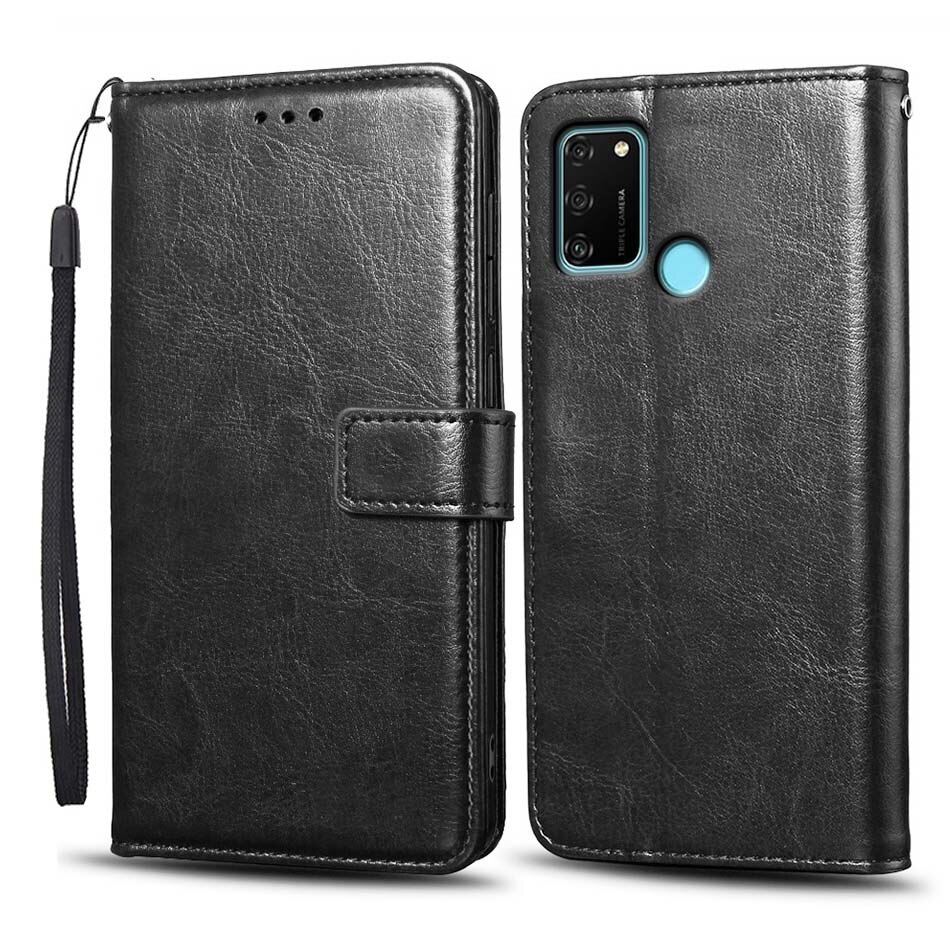 Funda Honor 9A para Huawei Honor Play 9A, funda de silicona suave negra TPU, funda para teléfono Huawei Honor 9A 9 A, parachoques 6,3: Style 1 Black