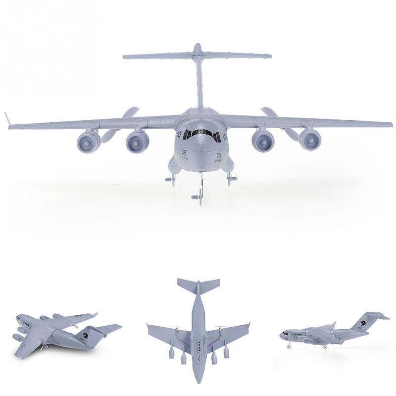 Rc Transport C17 Vliegtuig Fixed-Wing -Proof 373Mm Spanwijdte Geplaatst Epp Afstandsbediening Vliegtuigen Speelgoed