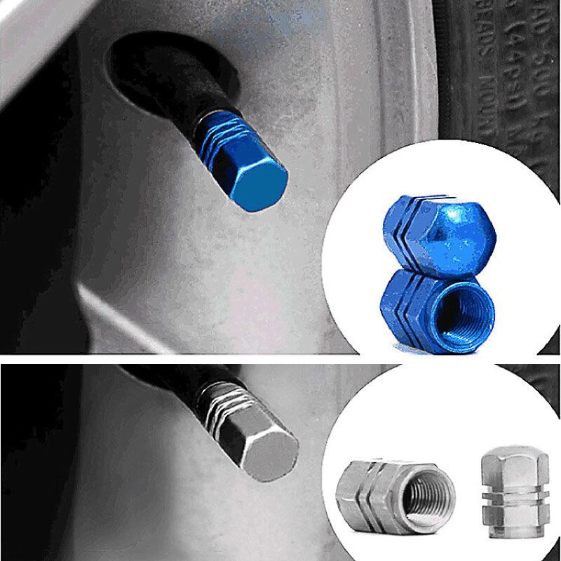 10 Tiges De Valve Courtes TR161 Pour Pneus Voiture, Moto, VTT - Kit Métal Avec Bouchons