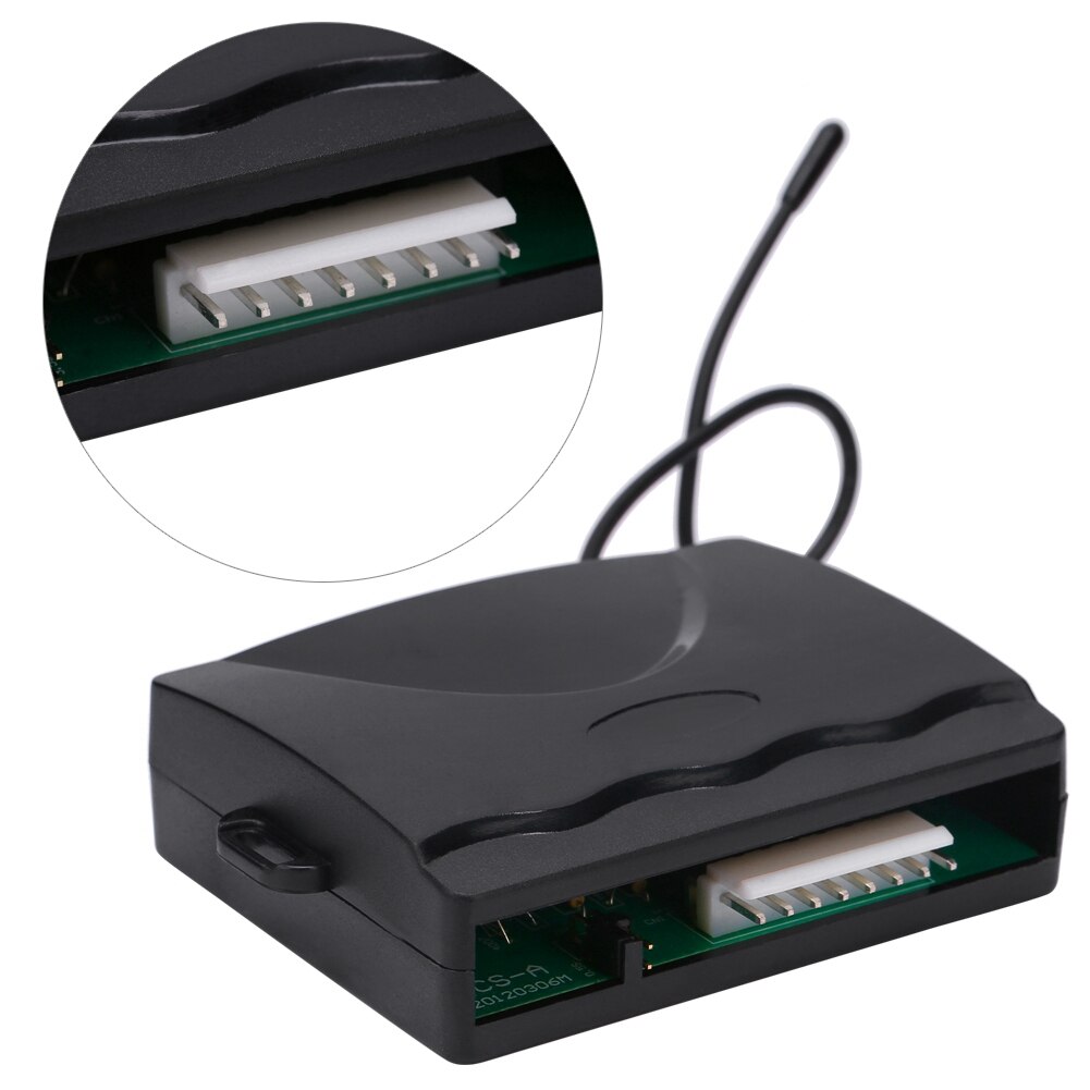 Système de verrouillage centralisé électrique à 4 portes avec télécommande pour voiture, kit d'entrée sans clé de sécurité à verrouillage automatique, adapté à la plupart des véhicules