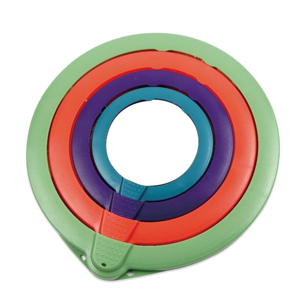 1 Set Vide Couvercle Scellant Alimentaire Frais Joint Bol Coupe Outil Portatif pour Cuisine MDJ998: multicolor 4 pcs