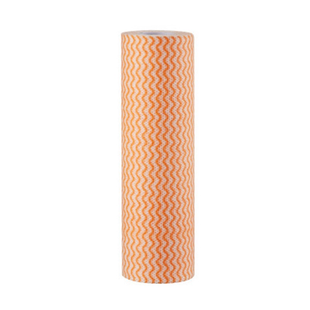 Torchon de cuisine en papier Non tissé, lavable et jetable, sans huile, pour la maison et le Restaurant: YELLOW