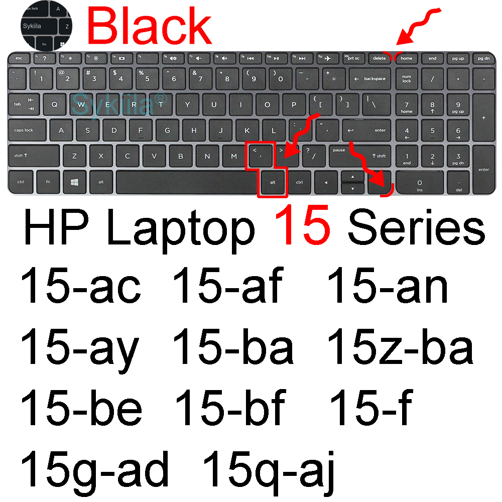 Funda de teclado para portátil HP 15 15t 15-fd 15-fc 15-ef 15-dw 15-dy 15g 15q 15s 15z, funda protectora de silicona esencial: Rojo