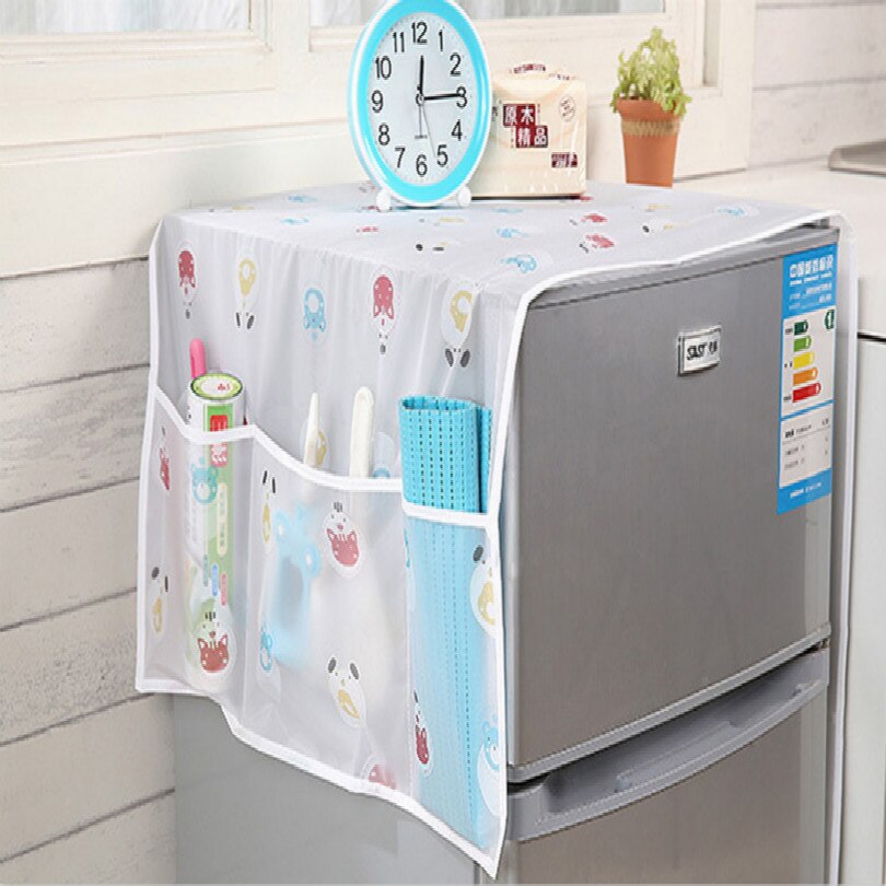 129cm*54cm dot fridge cover with refrigerator orga... – Grandado