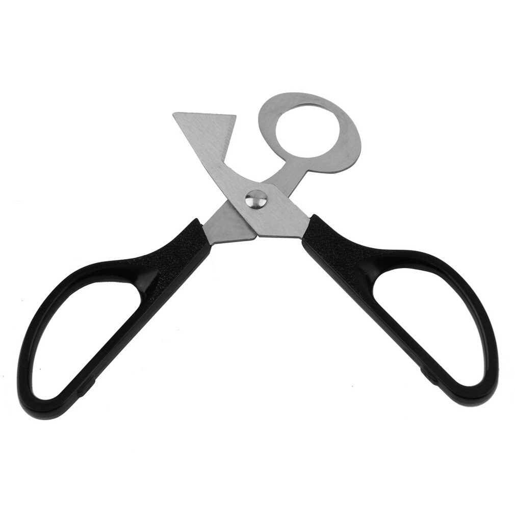 Sales Quail Egg Shells Scissors Household Tool Scissors Cracker Opener Cigar Cutter Stainless Steel Blade Tool