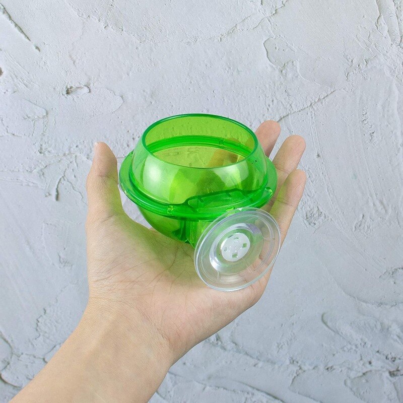 Reptile Feeder Chameleon Feeding Food Bowl Water Dish Suction Cup for Gecko Lizard Bearded Ledge Supplies Pets Accessories