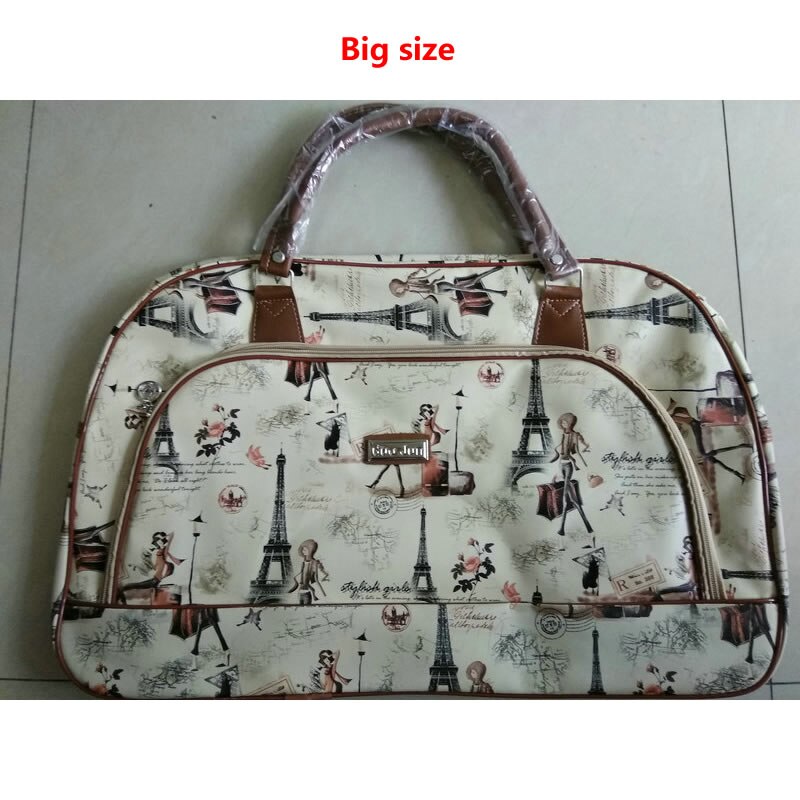 Bolso de viaje de piel sintética con gran capacidad para mujer, bolsa de viaje, de viaje, a la , LGX28,