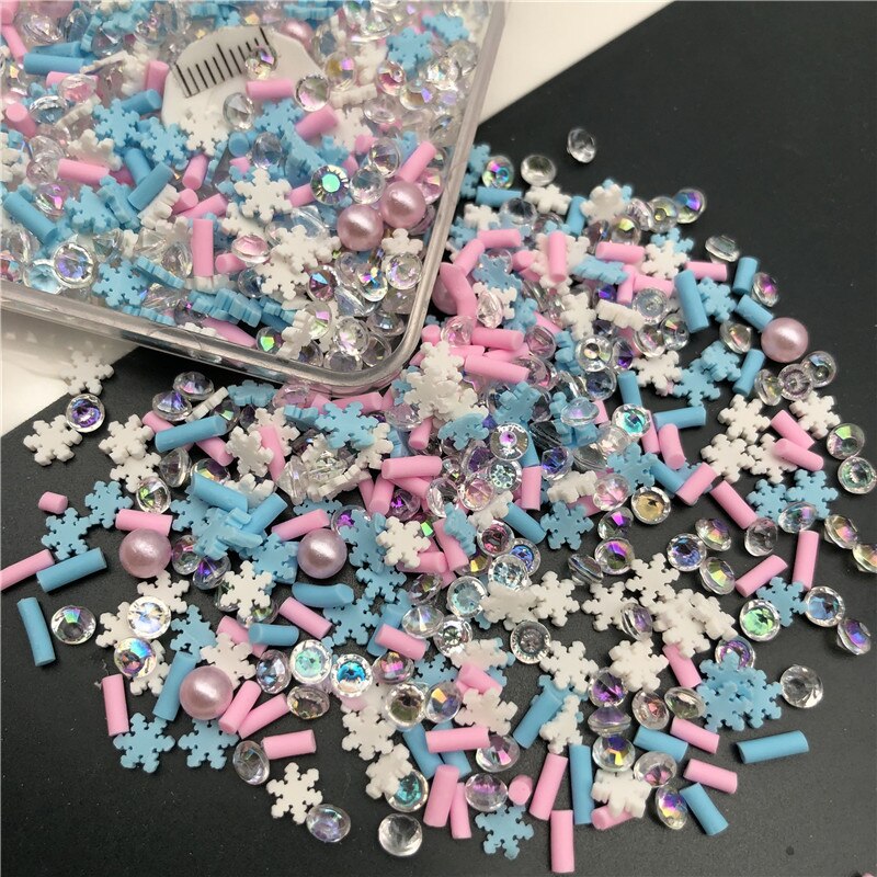 Arcilla polimérica navideña para niños, arcilla para artesanías/Nail Art/decoración para Scrapbook, relleno, 50g: 50g