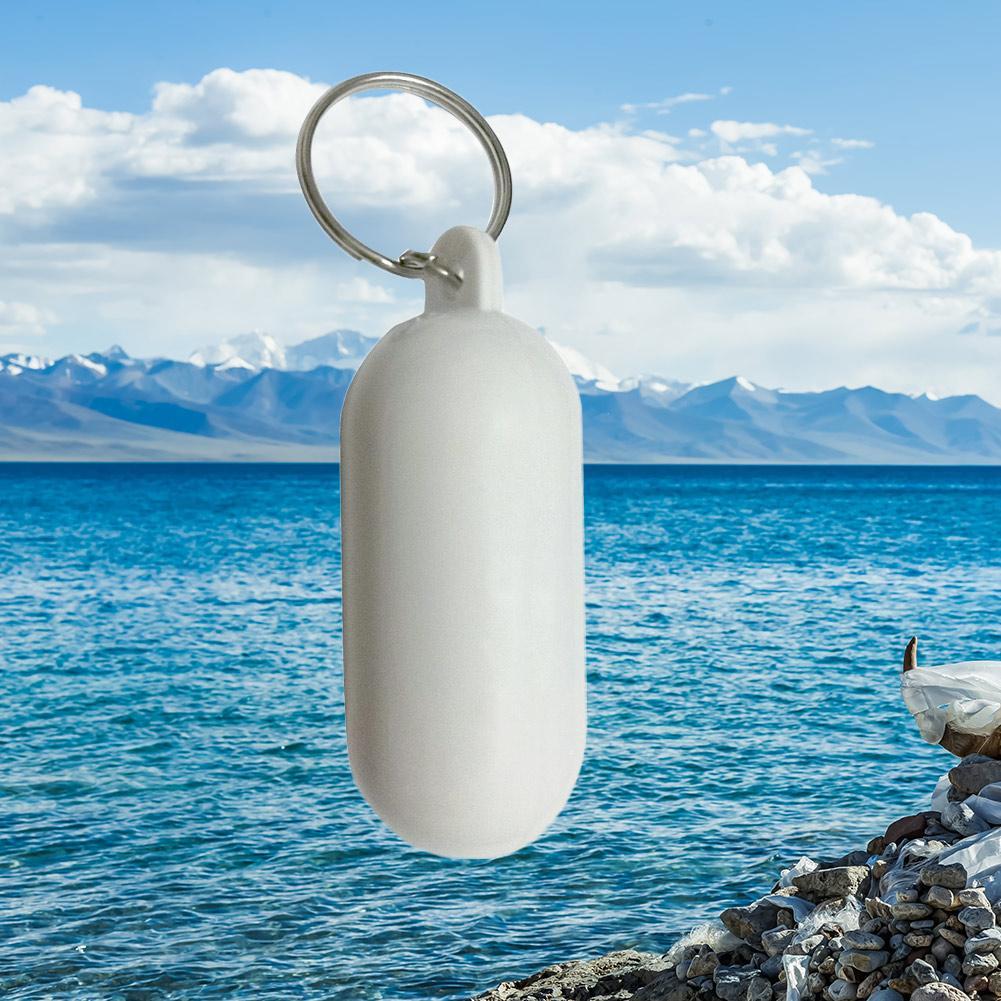 Sleutelhanger Drijfvermogen Sleutelhanger Sleutelhanger Roeien Tool Tool Key Ring Navigatie Boei Canal Sleutelhanger Plastic Metalen Drijvende Sleutelhanger