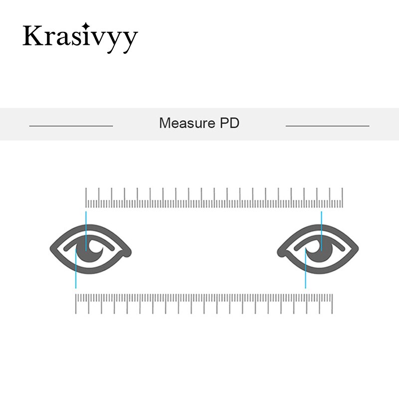 Krasivyy 1.56 1.61 1.67 (+ 10.00 ~-10.00) Anti Blu Ray Lenti Da Vista Miopia Ipermetropia Lenti Progressive