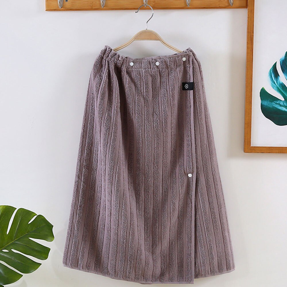 Wearable Cotton Bathrobe Woman Shower Female Soft Cute Bath Towel for Adults for Home Textiles Bath and Sauna Towels Bathroom: 03