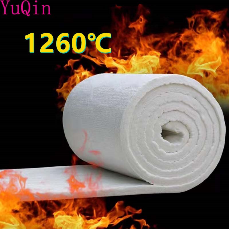 Dicken Aluminium Silikat Nadel Decke Keramik Faser Isolierung Decke Hohe Temperatur Kessel Isolierung Baumwolle Decke
