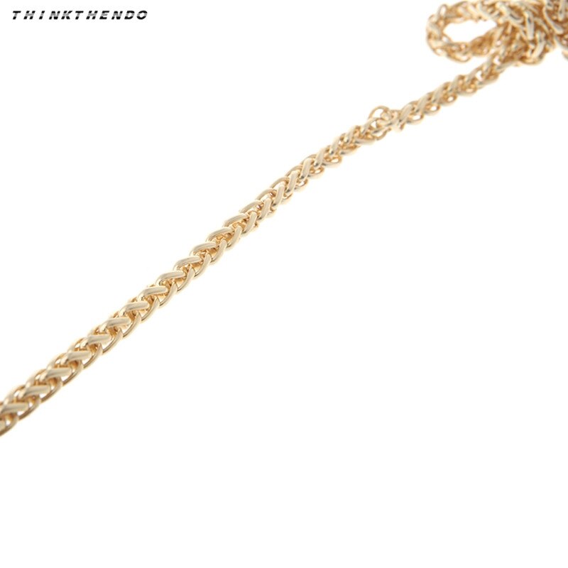 Mode Vervanging Purse Ketting Band Handvat Schouder Crossbody Handtas Tas Ketting Metalen 120 Cm 4 Kleuren