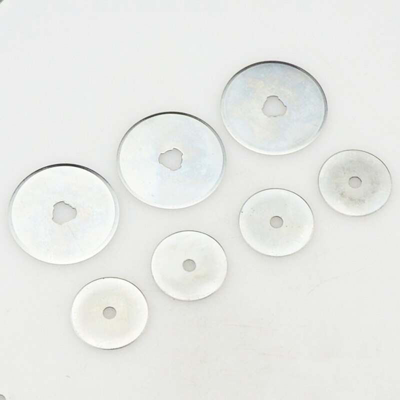 10pcs Leather Craft 45/28m Rotary Cutter Leather Cutting Tool Fabric Cutter Circular Blade DIY Patchwork Sewing Quilting Fit Cut