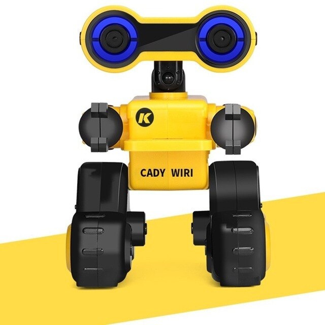 Jjrc R13 Cady Wiri Kind Smart Rc Robot Voor Kinderen Met Intelligentie Interactieve Robotics Zingen Dansen Onderwijs Puzzel Speelgoed: Yellow