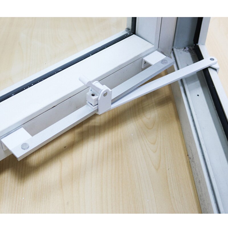 Limiteur de contrevènement de vent coulissant de fenêtre en aluminium de pont cassé d'acier inoxydable à l'intérieur du Support de vent de contrôleur d'angle de deux liens