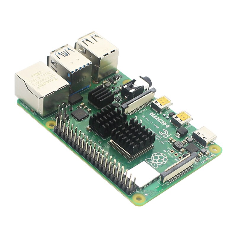 3pcs Raspberry Pi 4 Heat Sink Aluminum Heatsink Raspberry Pi 4B Radiator Cooling Kit Cooler for Raspberry Pi 4 Model B