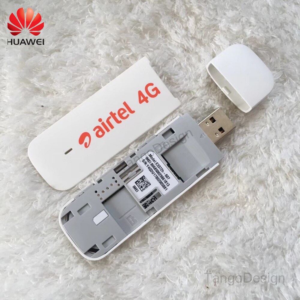 Unlocked Huawei E3372 E3372h-607 4G Lte Usb Dongle Usb Stick Met CRC9 Antenne E3372 Usb Modem