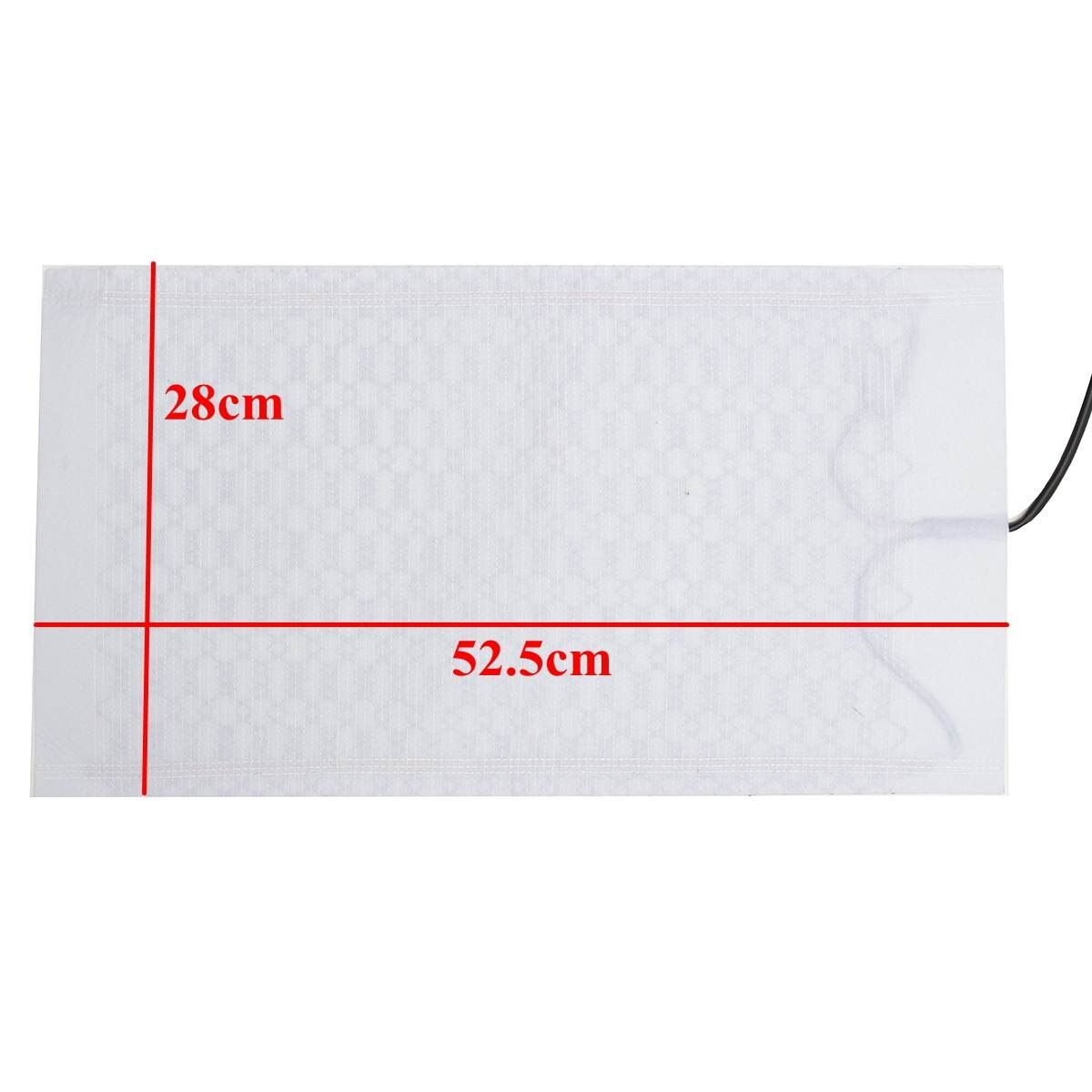 Universal 2 seats 4pcs 12v car carbon fiber High/Low heated seat heater pad switch kit Round Switch Winter Warmer Seat Covers