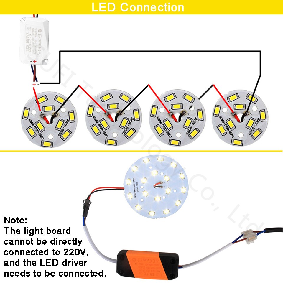 5pcs Helderheid SMD Licht Boord 12W SMD5730 LED Lamp Panel 65mm Voor Plafond PCB Met LED Aluminium plaat basis met SMD chip