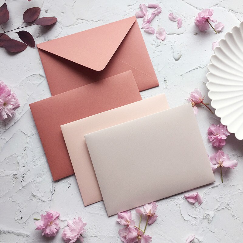 20 pièces/lot enveloppe de luxe européenne pour carte postale nouveauté enveloppe papier d'écriture de mariage anniversaire noël littérki papeterie