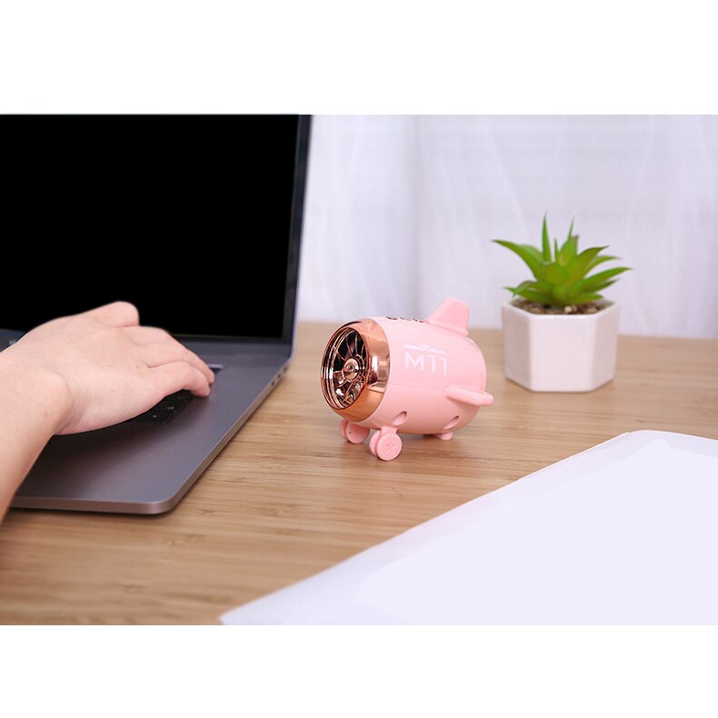 Petit Avion Haut-Parleur Intelligent Extérieur Subwoofer Bluetooth Portable Petit Canon D'acier