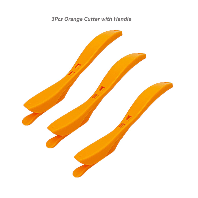 3Pcs Wrapping Paper Cutter Wrap Film Cutter Safety Paper Cutting Tool for Window Tint Car Wrap Craft Making: Yellow