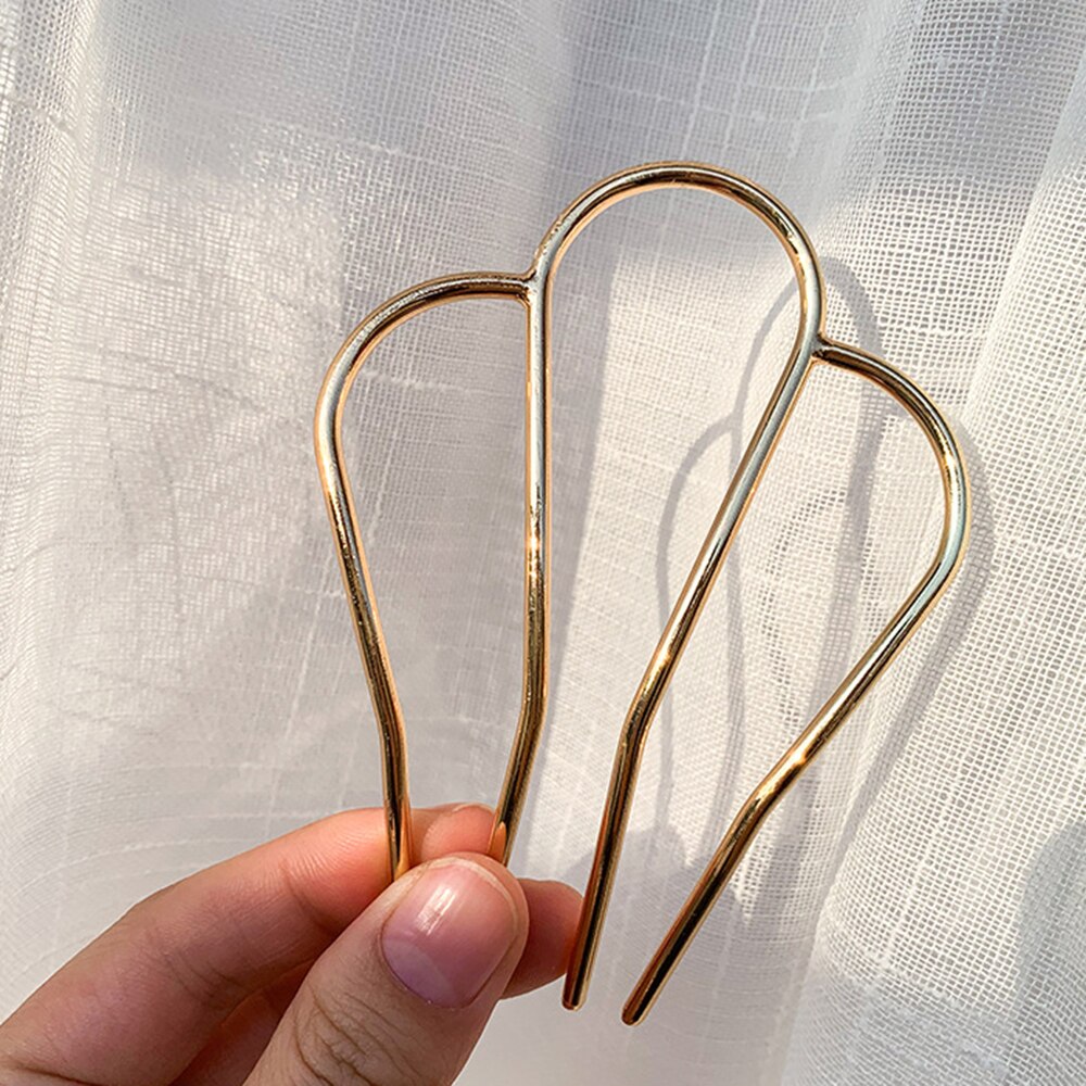 Pinzas para el pelo en forma de U, horquillas de Metal para mujeres y niñas, accesorios de peinado para el cabello, pasadores, fabricante de moños