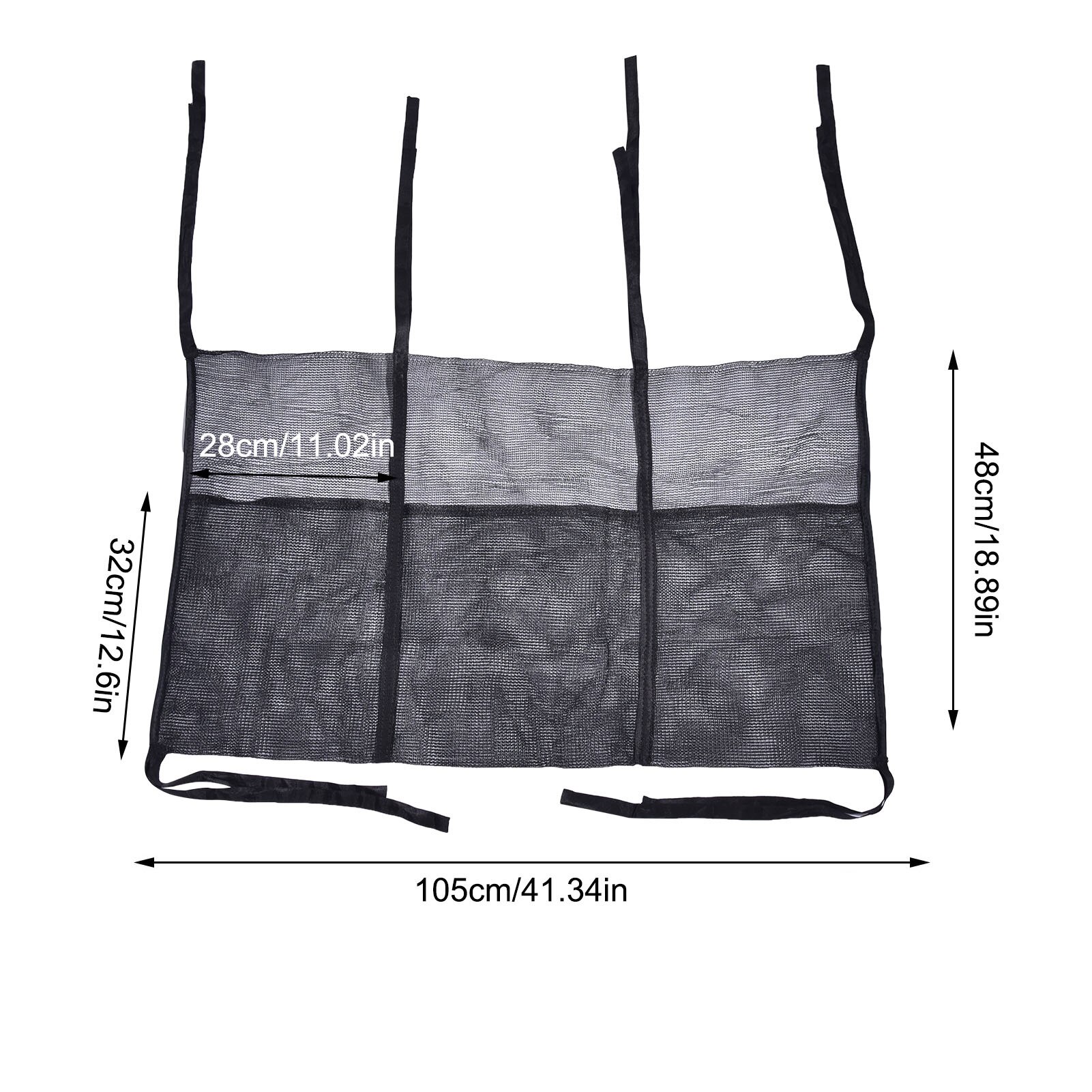 Trampoline Storage Net Bag Toy Shoe Storage Net Bag Swimming Pool Beach Buggy Storage Bag