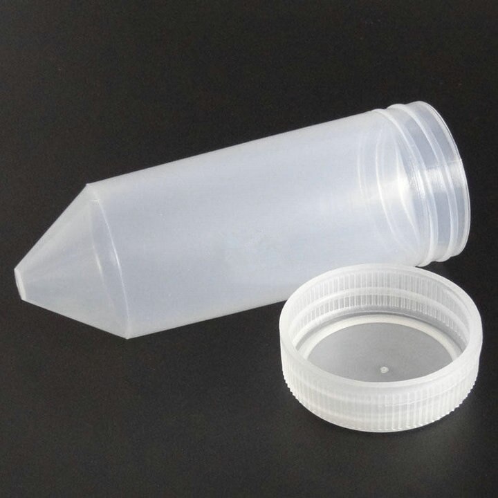 120ml plastic centrifugal tube sharp/V-shaped bottom with screw cover Labware Test Tube EP Tube