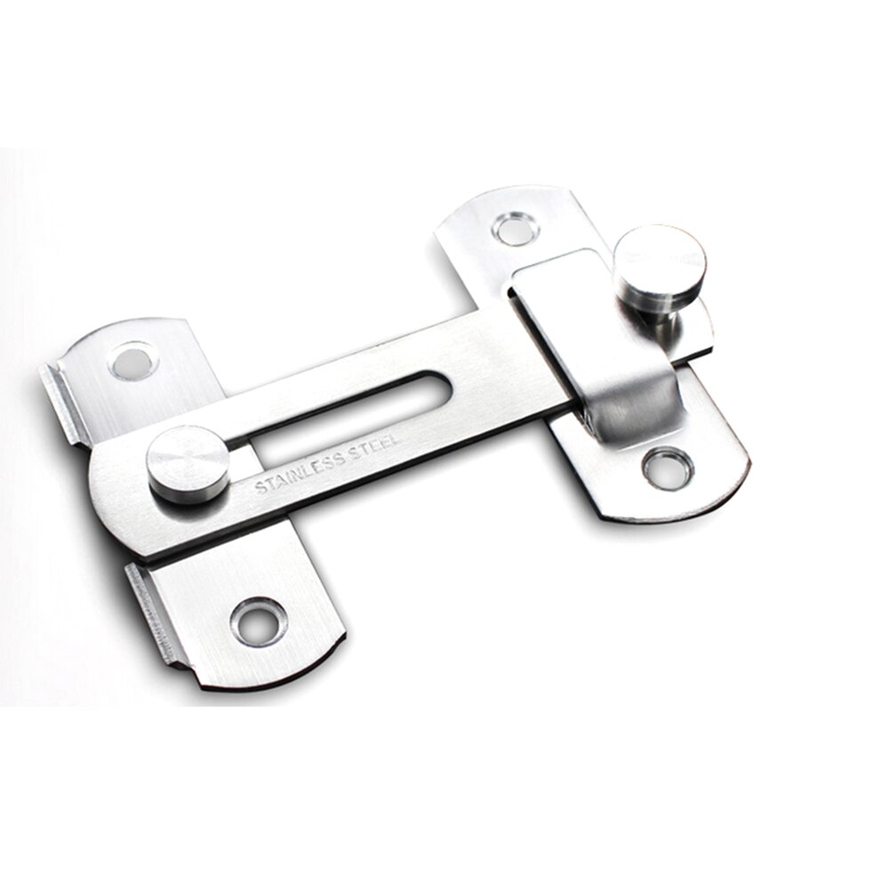 5PCS Flat/Right Angle Door Latch Hasp Bending Latch Barrel Bolt with Screws for Doors Buckle Bolt Sliding Lock