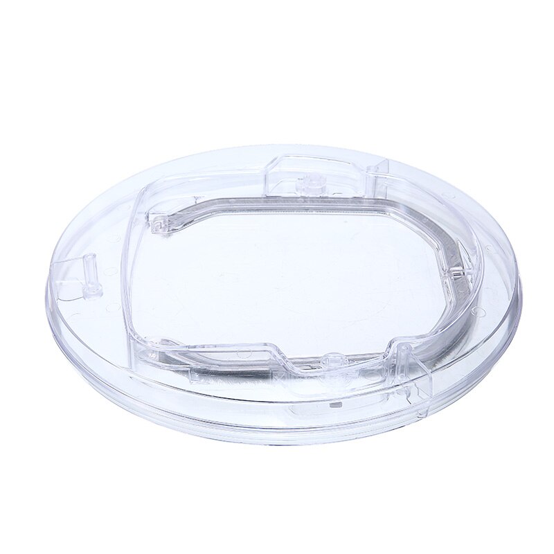 Safe 4-way Lockable Pet Cat Dog Flap Door Durable Round Transparent Household Cat Gate Fit For Glass Window Door panels Screen