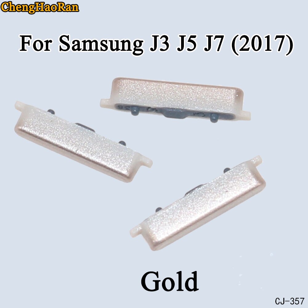 ChengHaoRan 1Set Voor Samsung Galaxy J3 J5 J7 ) op 5 op 7 Telefoon Behuizing Frame Volume Knop Side Key