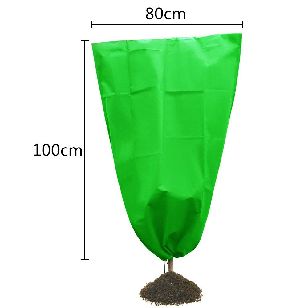 3pc 80*100cm Plant Protection Antifreeze Cover Warm Cover Tree Shrub Plant Protecting Bag Frost Protection Yard Garden Winter