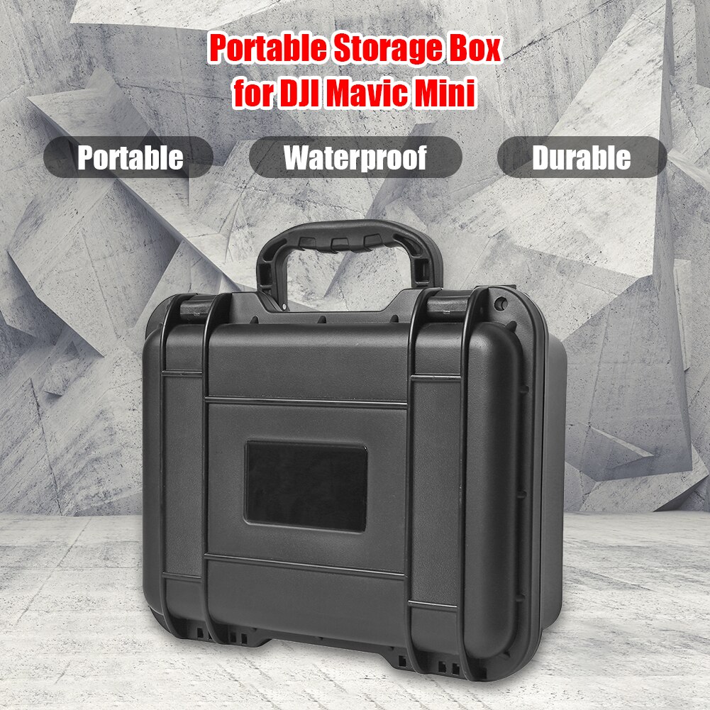 Portable Drone Carrying Case Waterproof Explosion-Proof UAV Storage Box Hardshell for DJI Mavic Mini Accessories