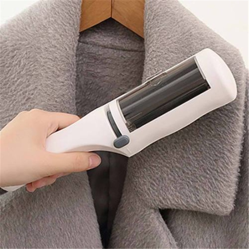 1 Pc Elektrostatische Statische Kleding Dust Huisdieren Hair Cleaner Remover Borstel Zuig Veegmachine Voor Home Office Travel