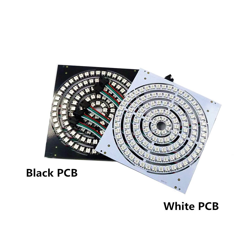 die Anschrift WS2812B Pixel Ring 8 16 24 35 45 128 LEDs 5050 RGB LED Ring WS2812 ic Integrierte LED-modul LED Pixel Streifen Licht DC5V