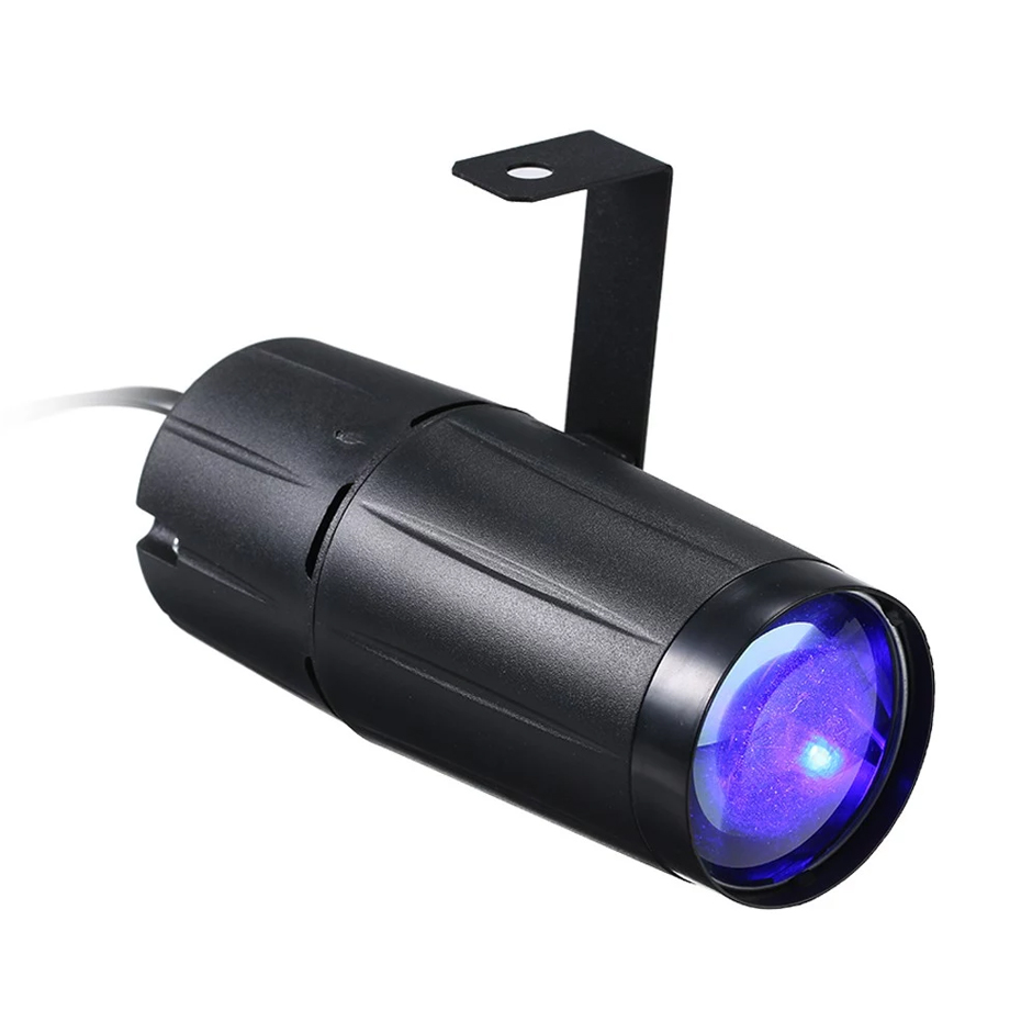 Alien 5W Led Beam Spotlight Pinspot Licht Spiegel Ballen Dj Disco Party Kerst Dance Terug Verlichting Podium Verlichting effect