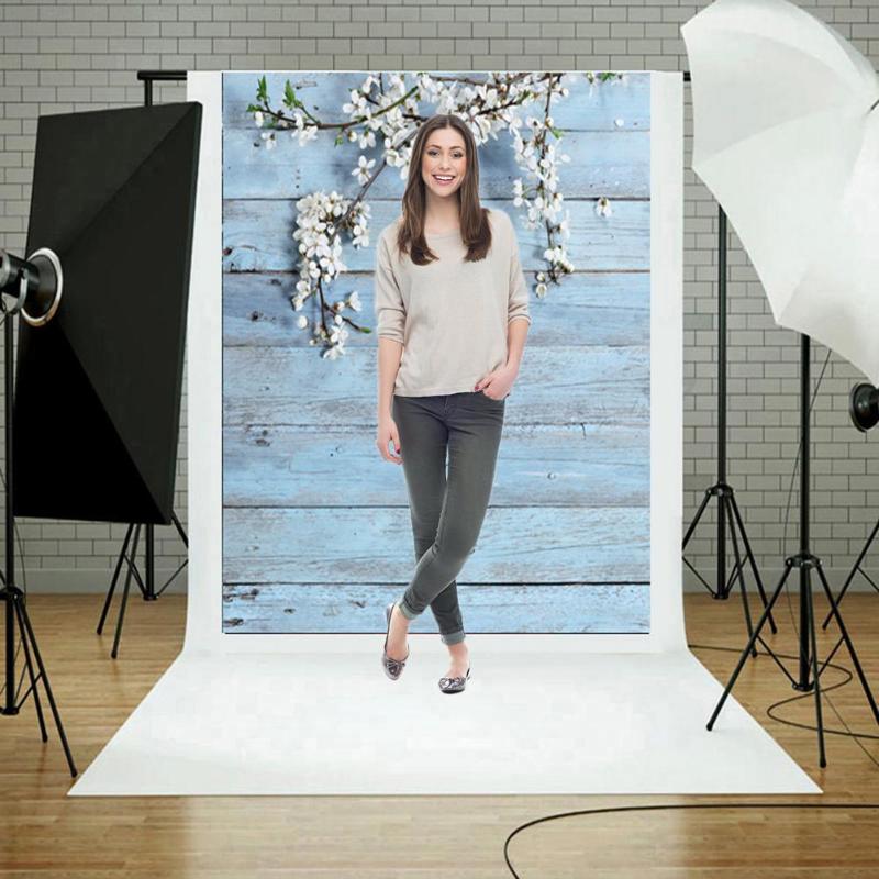 3D moderne Style branche poire imprimé bois planche photographie décors Studio vidéo Art tissu tissu bureau Table Photo fond