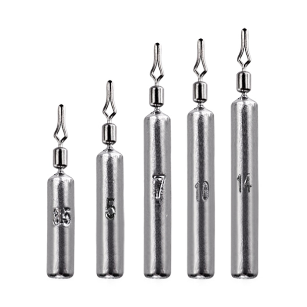 10Pcs/lot Shot Fishing Lead Sinker 3.5g 5g 7g 10g 14g 20g Lead Weight Carp Fishing Baits Sinker Fishing Tackle Accessories