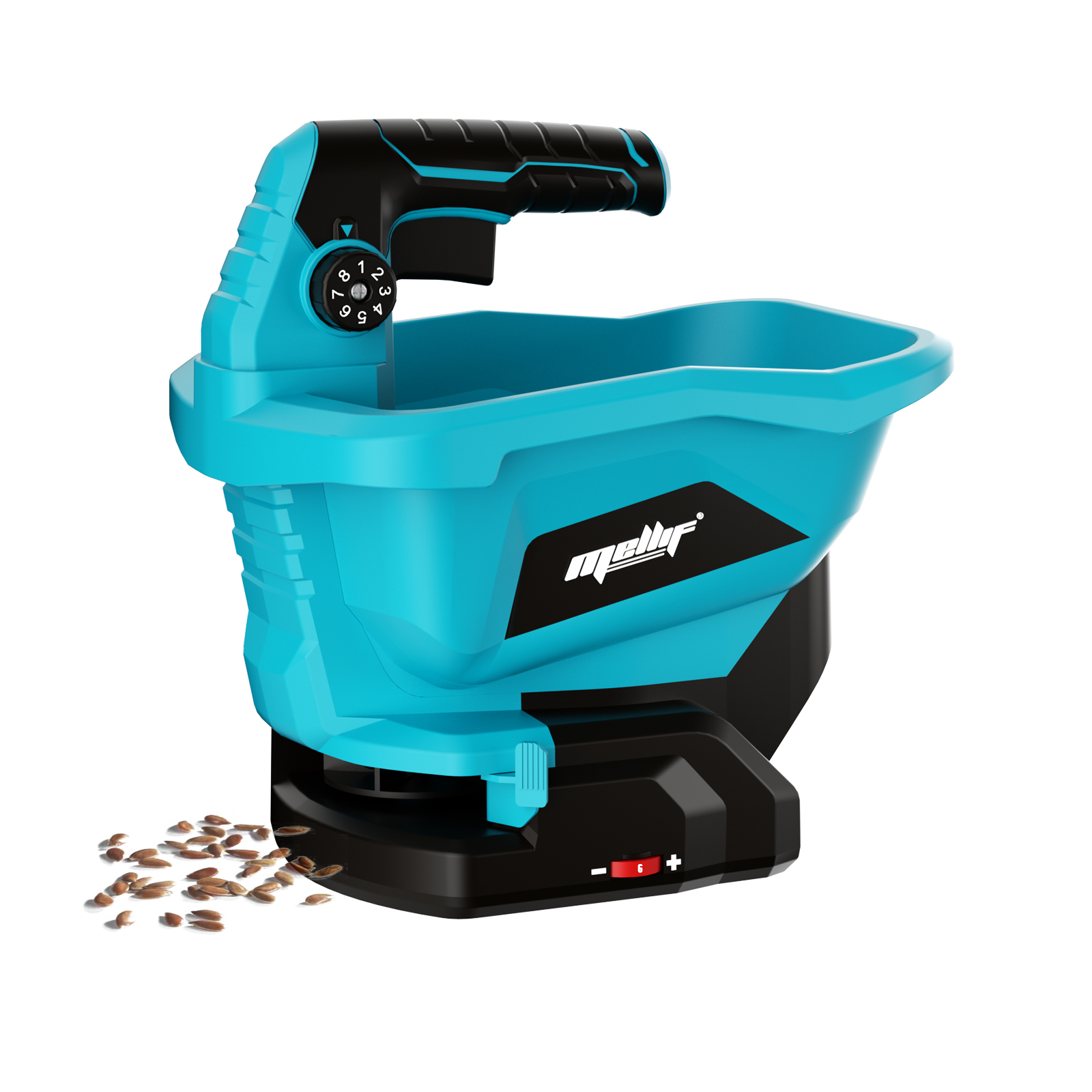 Akku-Handspreizer für Makita 18 V BL1830 Akku, tragbarer elektrischer Spreizer für Gras, Samen, Salz, Dünger (nur Werkzeug): Default Title