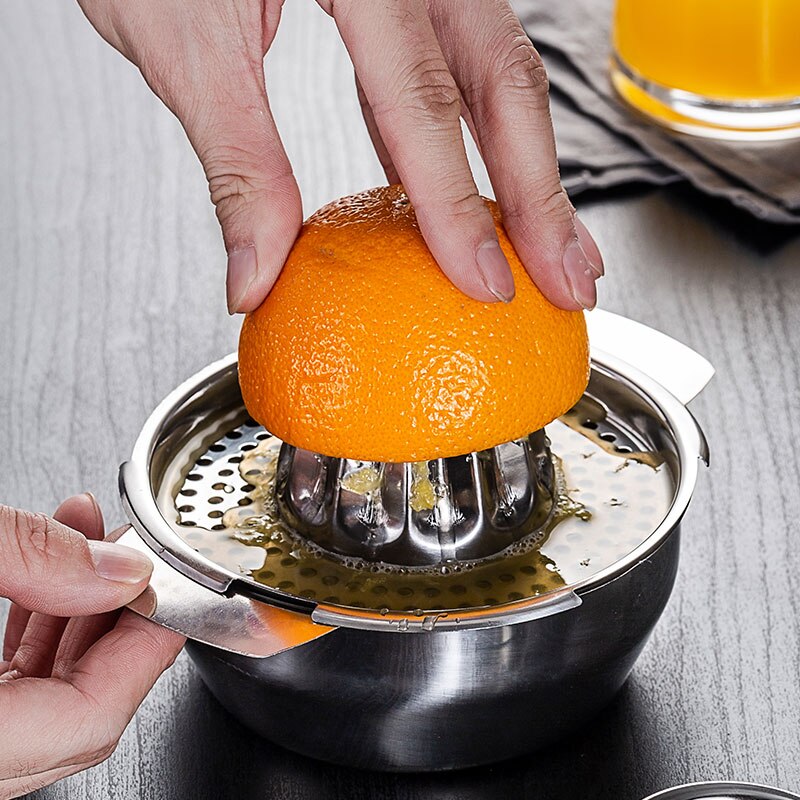 Draagbare Blender Rvs Citruspers Handmatige Citruspers Oranje Citrus Lime Citruspers Keuken Gadgets Gereedschap