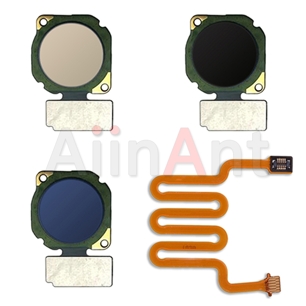 Aiinant Home botón de encendido trasero, escáner de dedo de identificación táctil, Sensor de huellas dactilares, Cable flexible para Huawei Mate 20 Lite Pro, piezas de repuesto