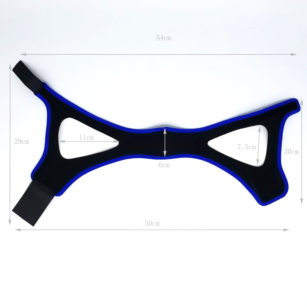 Correa antironquidos para la mandíbula, solución de soporte para dejar de dormir, ronquidos, correas de soporte para la barbilla, herramientas de cuidado nocturno, belleza para estiramiento facial, novedad de