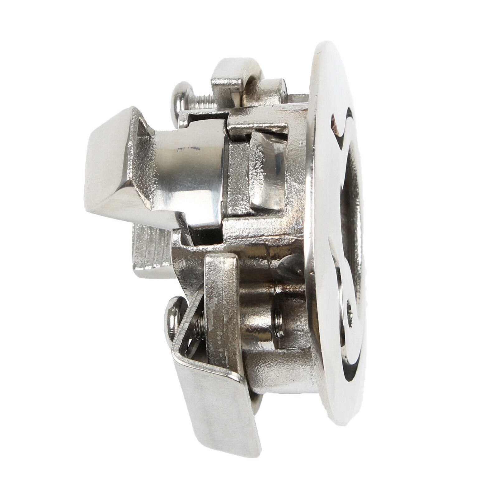 ISURE Marine Boat Locking Flush Pull Latch Hatch Lift 2"D 316 Stainless Steel