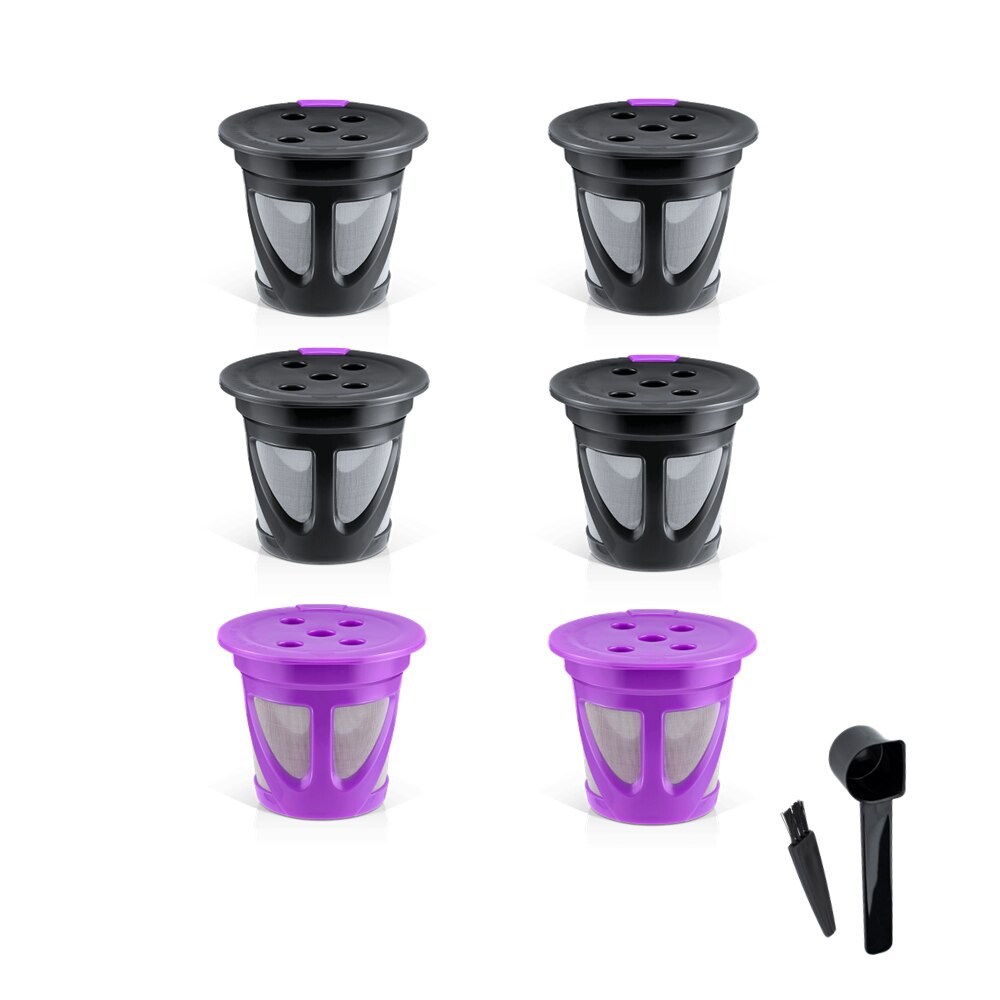 Capsules de café réutilisables, dosettes filtrantes, rechargeables, compatibles avec Keurig K suprême et K suprême Plus: 4B2P