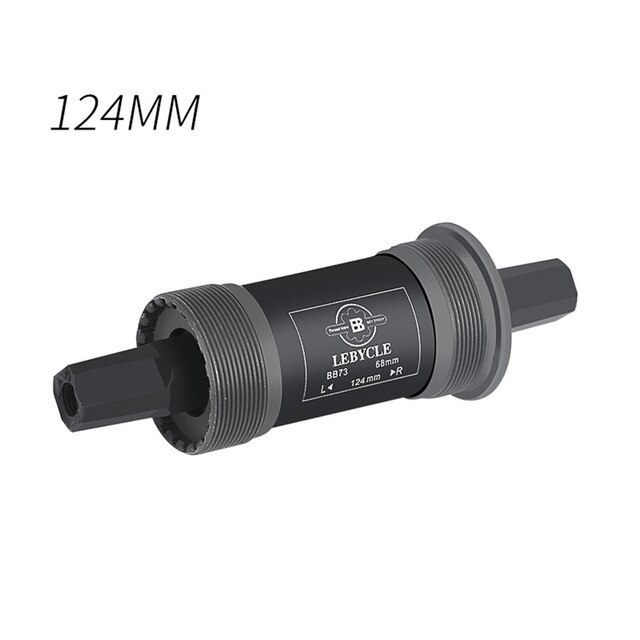 68mm Bottom Bracket MTB Bike Square Taper Bottom Bracket Bearing Useful Durable: 124mm