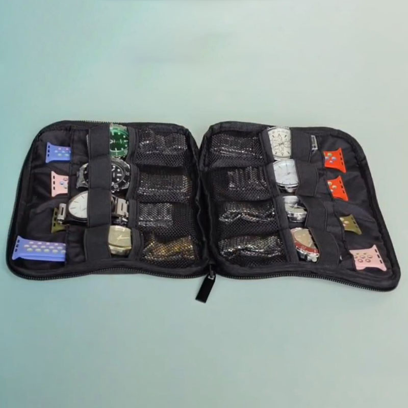 Wasserdichte tragbare Box Uhrenhalter Organizer Aufbewahrung für Männer Frauen Smartwatch-Boxen für Apple Watch Armband Aufbewahrungsbox Uhren