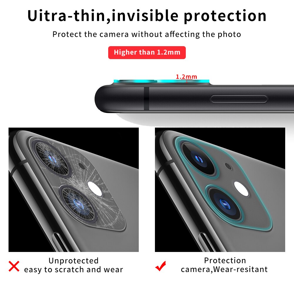 5Pcs Camera Lens Protector Voor Iphone 13 Pro Max 13 Mini Volledige Cover Camera Screen Protector Voor Iphone 13 13Pro Lens Glas