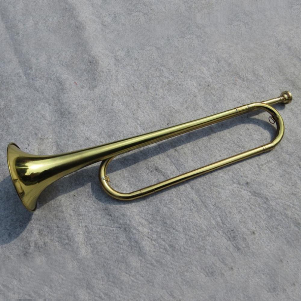 School Band Trumpet Cavalry Trumpet,Brass Instrument for Music Lovers
